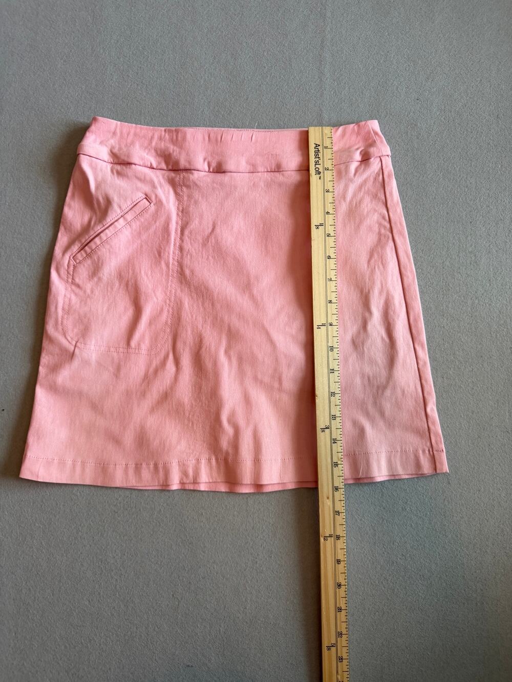 Jamie Sadock Pink Golf Skort Skirt Size 0 Side Pockets
